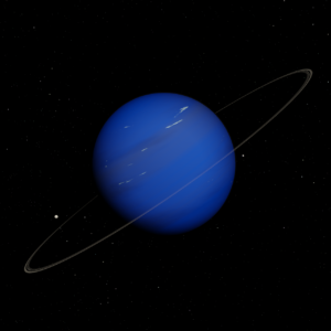 Planet Neptune rings